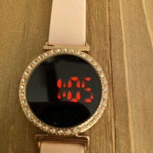 Accutime LCD Ladies Watch